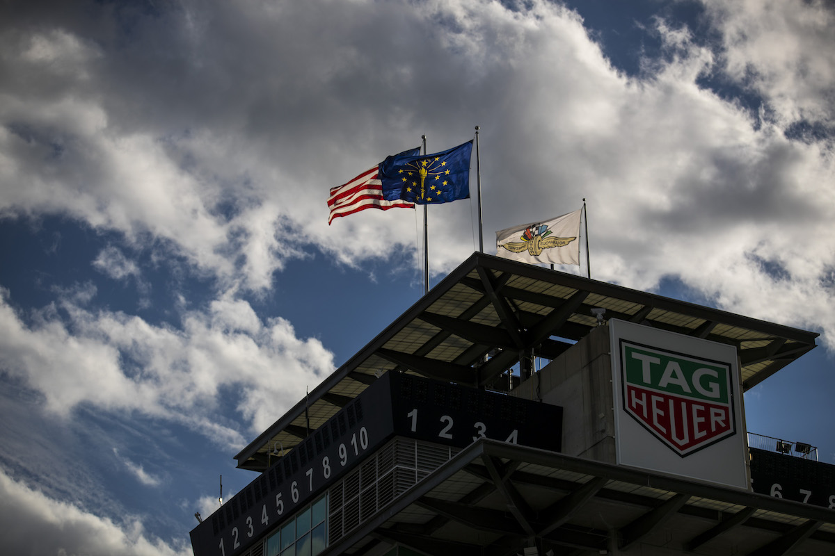 Flags at Indy