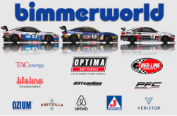 2022 BimmerWorld Racing cars and sponsor logos