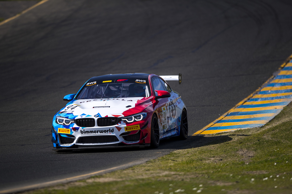 TAC Energy M4 GT4 at turn-in