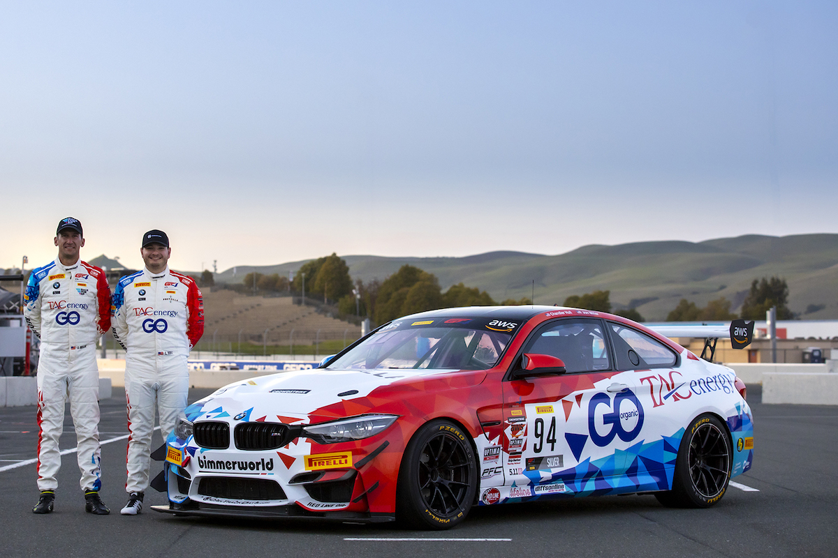 Miller and Hull with new-livery M4 GT4