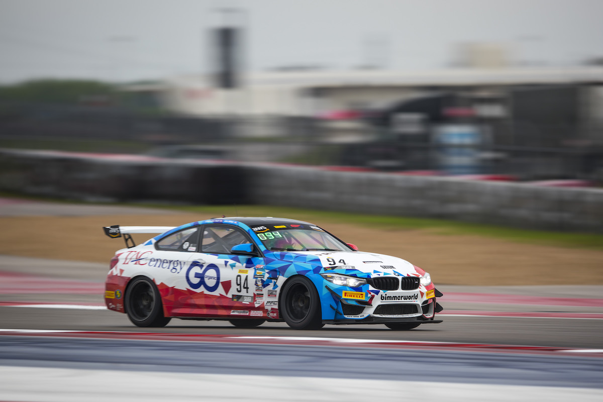 No. 94 BimmerWorld TAC Energy BMW M4 GT4