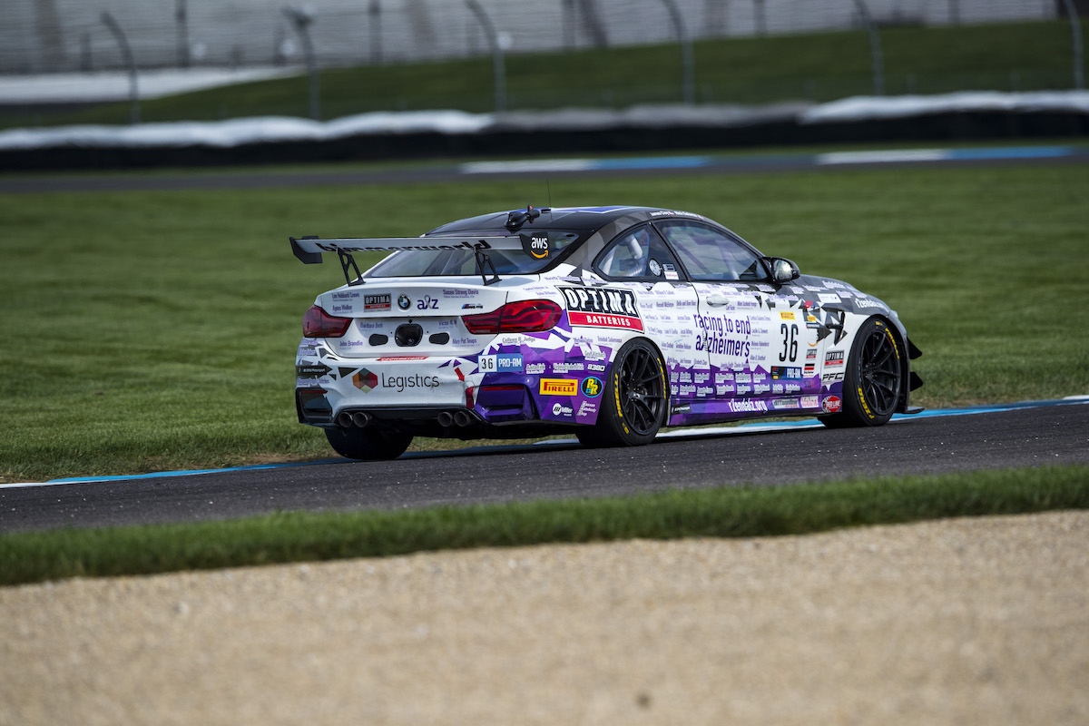 BimmerWorld Racing to End Alzheimer's M4 at Indy 2021 