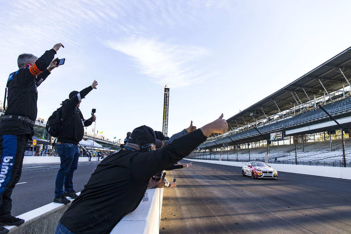 BimmerWorld winning the Indy 8-hour 2021