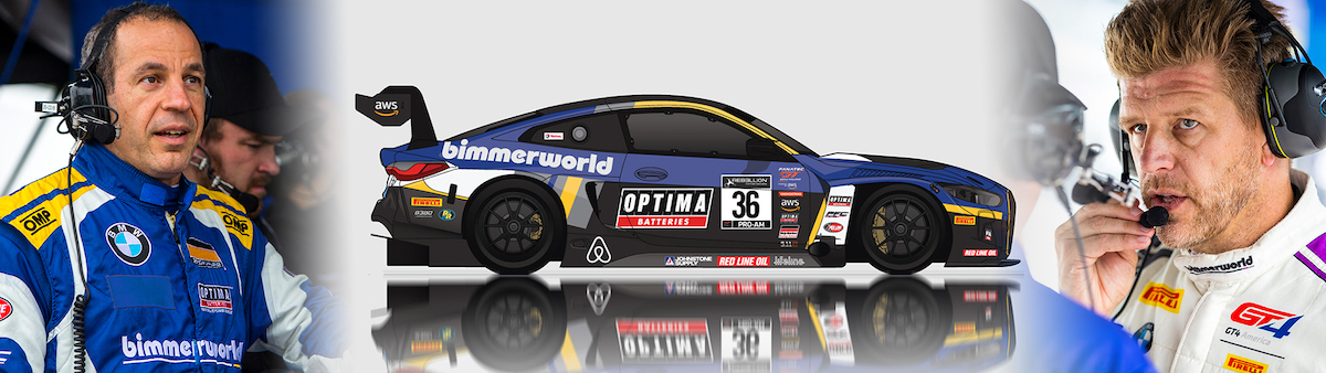 BimmerWorld Racing No. 36 M4 GT3