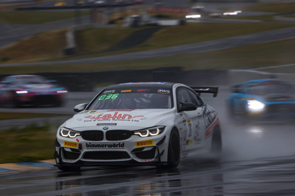 No. 36 M4 GT4 in the rain