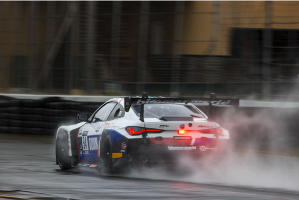 M4 GT3 racing in the rain