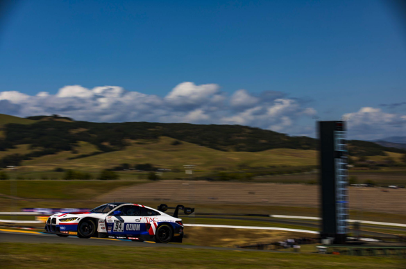 M4 GT3 heading up the hill fast